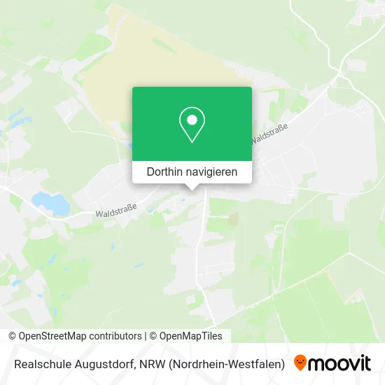 Realschule Augustdorf Karte