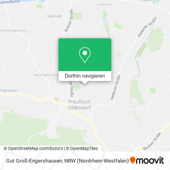 Gut Groß-Engershausen Karte