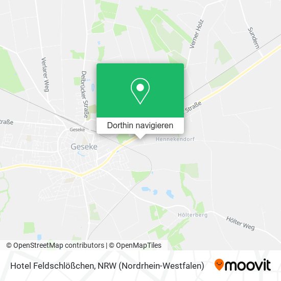 Hotel Feldschlößchen Karte
