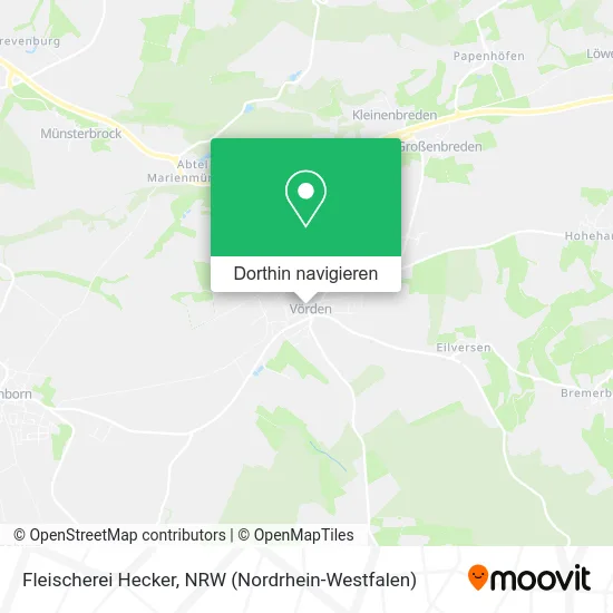 Fleischerei Hecker Karte