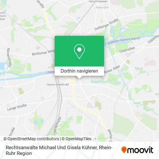 Rechtsanwälte Michael Und Gisela Kühner Karte