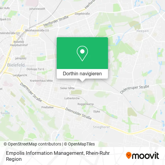 Empolis Information Management Karte