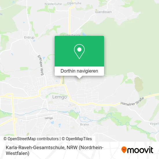 Karla-Raveh-Gesamtschule Karte