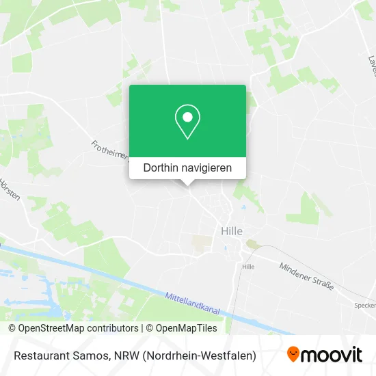 Restaurant Samos Karte