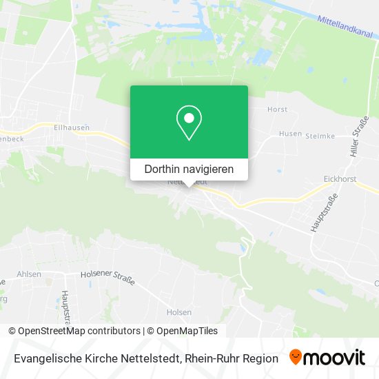 Evangelische Kirche Nettelstedt Karte