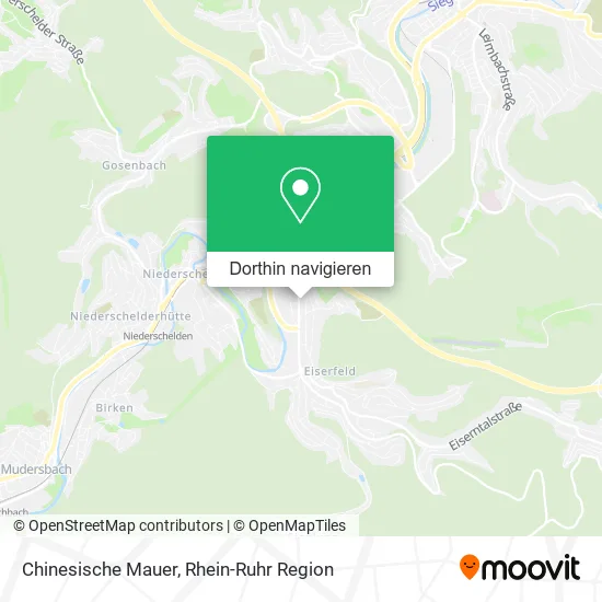 Chinesische Mauer Karte