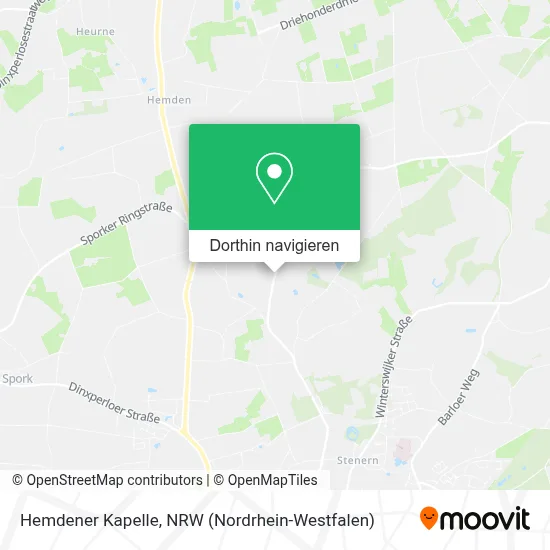 Hemdener Kapelle Karte