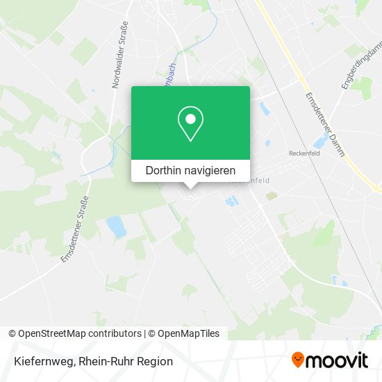 Kiefernweg Karte