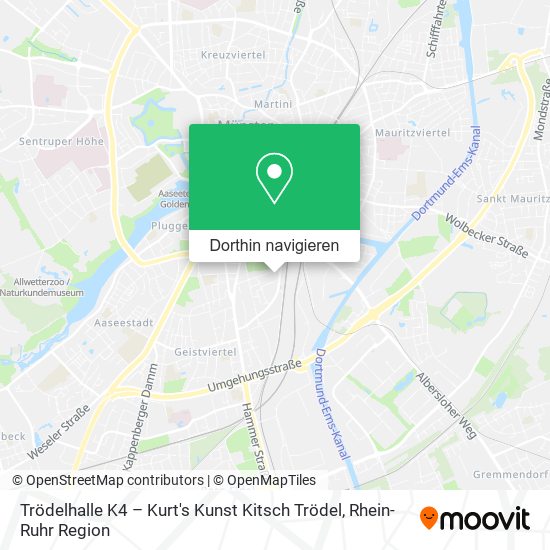 Trödelhalle K4 – Kurt's Kunst Kitsch Trödel Karte