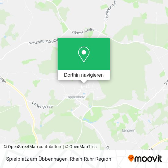 Spielplatz am Übbenhagen Karte