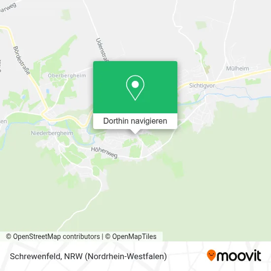 Schrewenfeld Karte