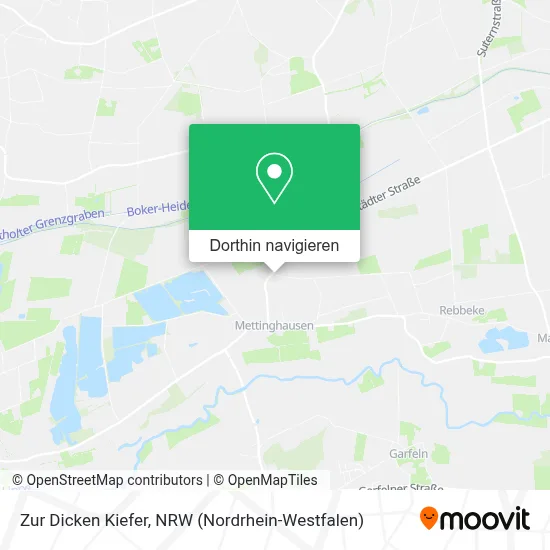 Zur Dicken Kiefer Karte