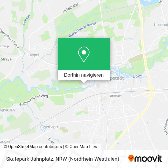 Skatepark Jahnplatz Karte