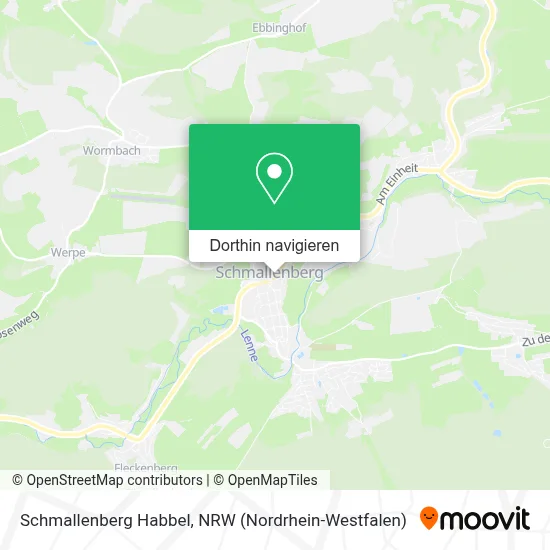 Schmallenberg Habbel Karte