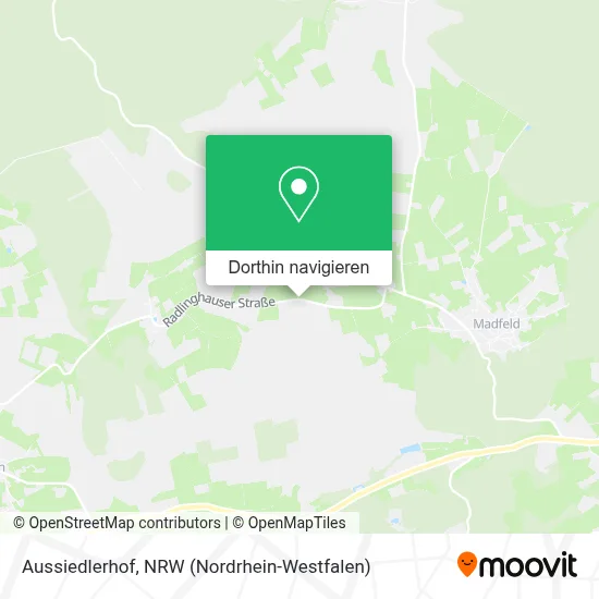 Aussiedlerhof Karte
