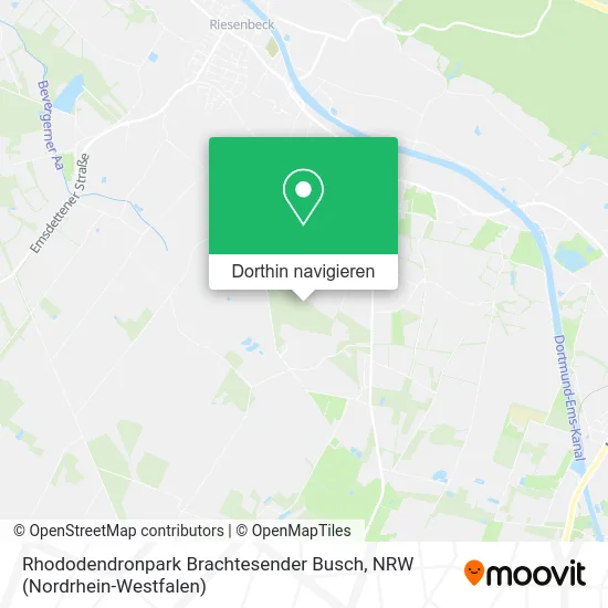 Rhododendronpark Brachtesender Busch Karte