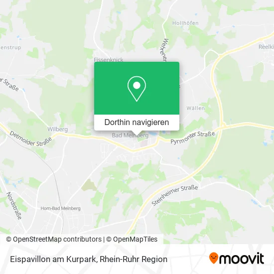 Eispavillon am Kurpark Karte