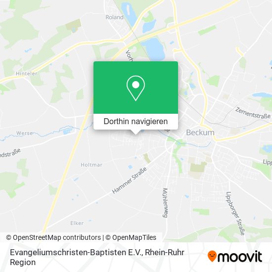 Evangeliumschristen-Baptisten E.V. Karte