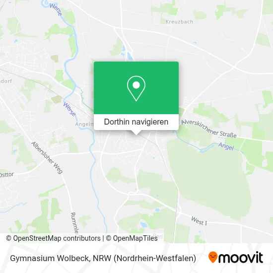 Gymnasium Wolbeck Karte