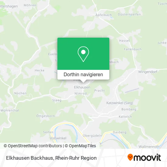 Elkhausen Backhaus Karte