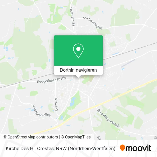 Kirche Des Hl. Orestes Karte