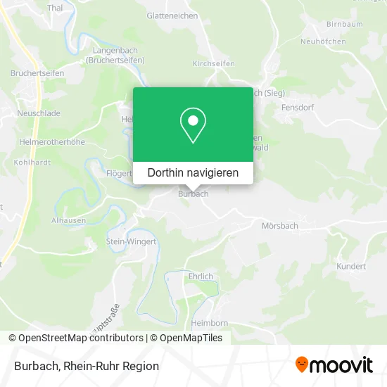 Burbach Karte