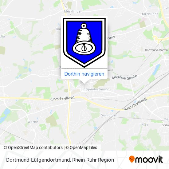 Dortmund-Lütgendortmund Karte