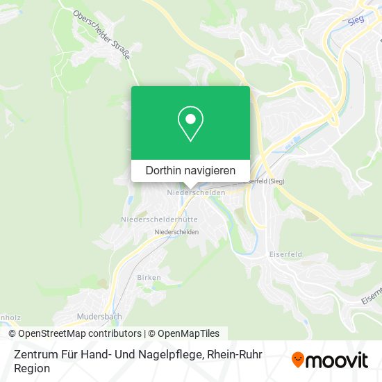 Zentrum Für Hand- Und Nagelpflege Karte