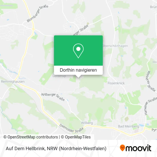 Auf Dem Hellbrink Karte