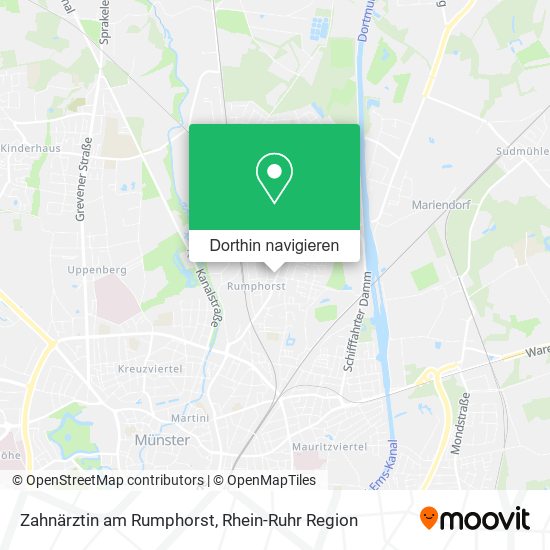 Zahnärztin am Rumphorst Karte