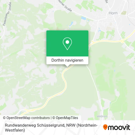 Rundwanderweg Schüsselgrund Karte