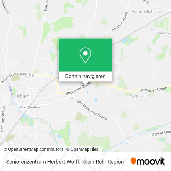 Seniorenzentrum Herbert Wolff Karte