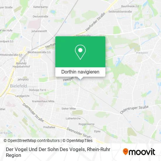 Der Vogel Und Der Sohn Des Vogels Karte