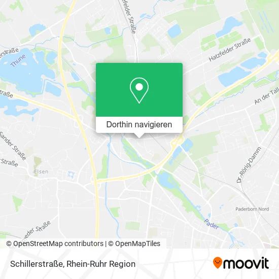 Schillerstraße Karte