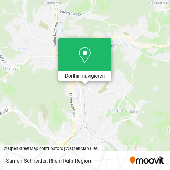 Samen-Schneider Karte