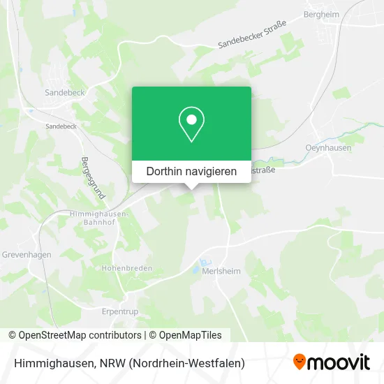 Himmighausen Karte