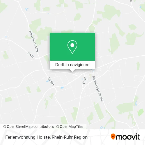 Ferienwohnung Holste Karte