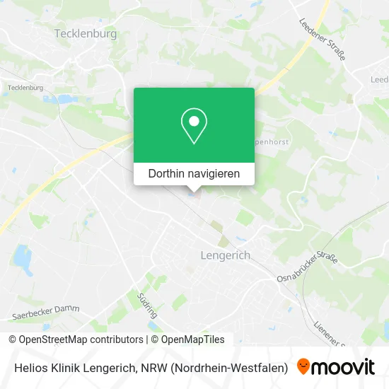 Helios Klinik Lengerich Karte