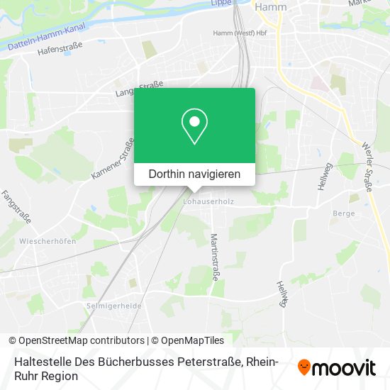 Haltestelle Des Bücherbusses Peterstraße Karte