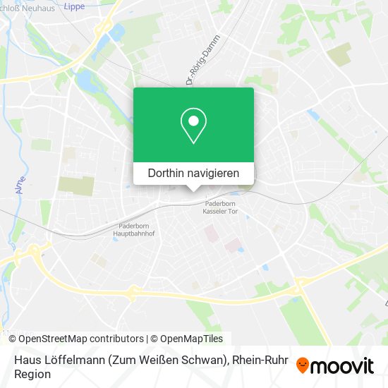 Haus Löffelmann (Zum Weißen Schwan) Karte