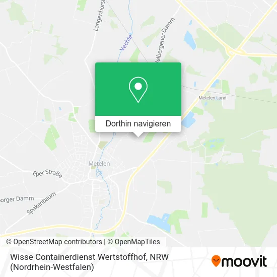Wisse Containerdienst Wertstoffhof Karte