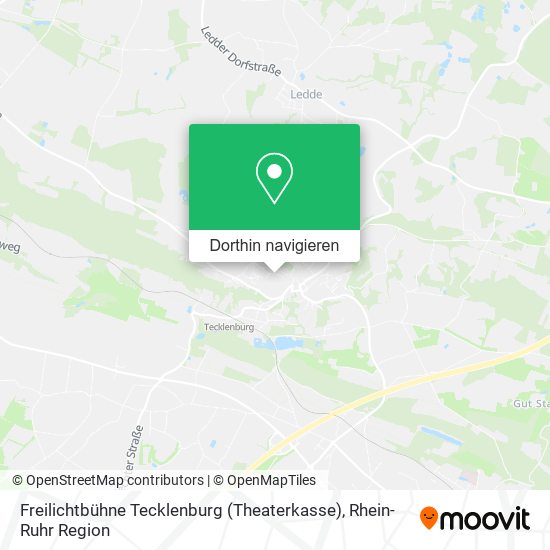 Freilichtbühne Tecklenburg (Theaterkasse) Karte