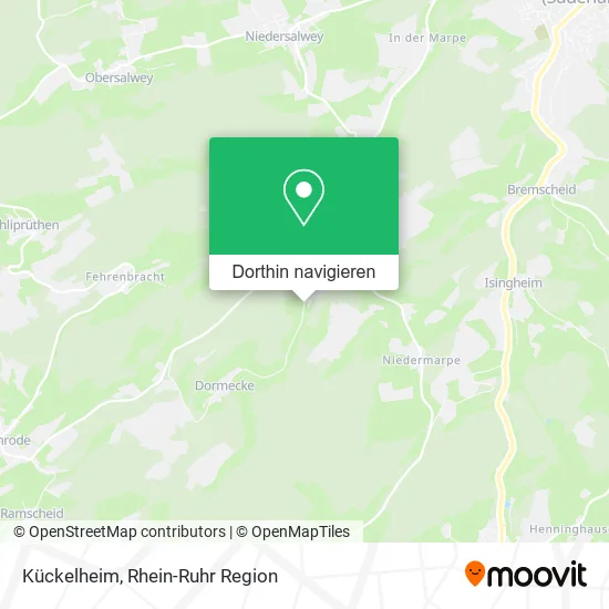 Kückelheim Karte