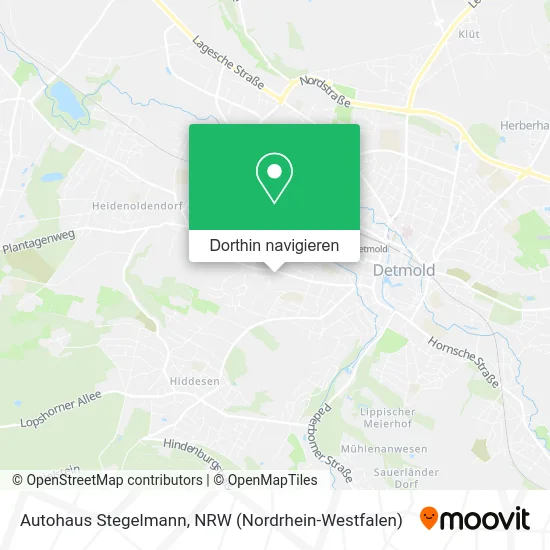 Autohaus Stegelmann Karte