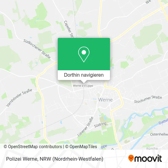Polizei Werne Karte