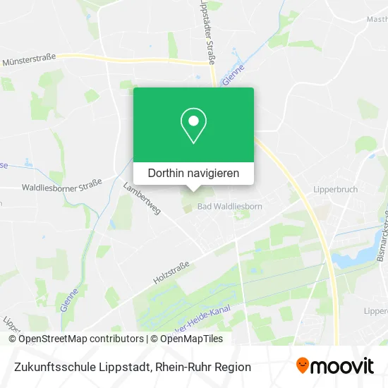Zukunftsschule Lippstadt Karte