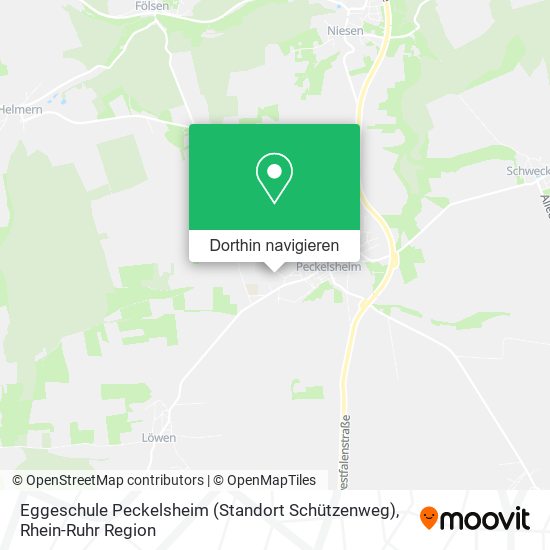 Eggeschule Peckelsheim (Standort Schützenweg) Karte
