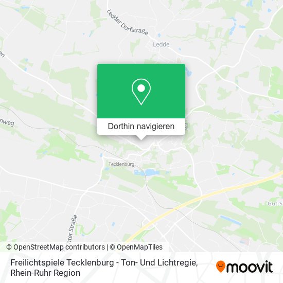 Freilichtspiele Tecklenburg - Ton- Und Lichtregie Karte