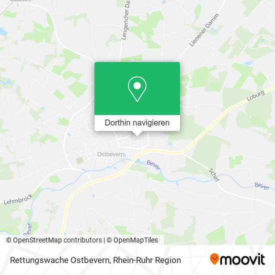 Rettungswache Ostbevern Karte