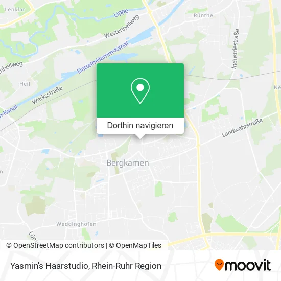 Yasmin's Haarstudio Karte